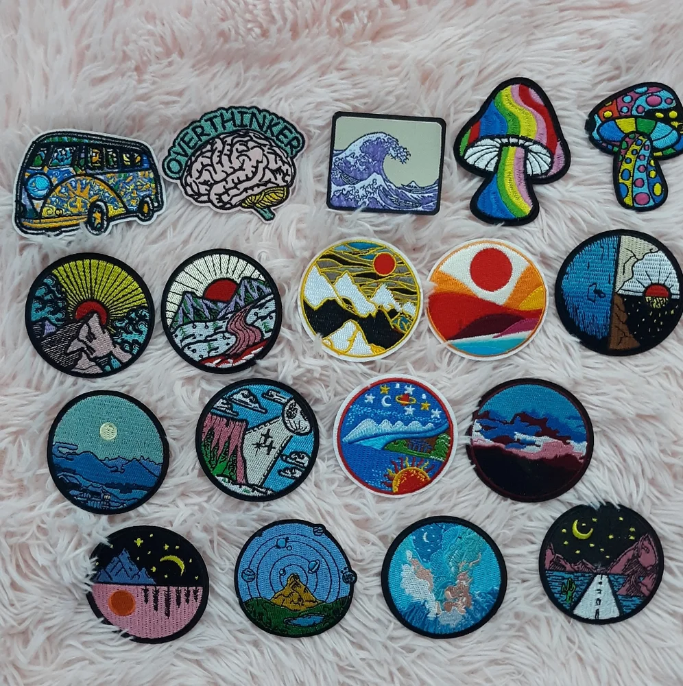 -🤘MY PATCH COLLECTION!!🕸🦇🌙 PIECES NOW 4 SALE! SCROLL DOWN!!! - Picture 10 of 16